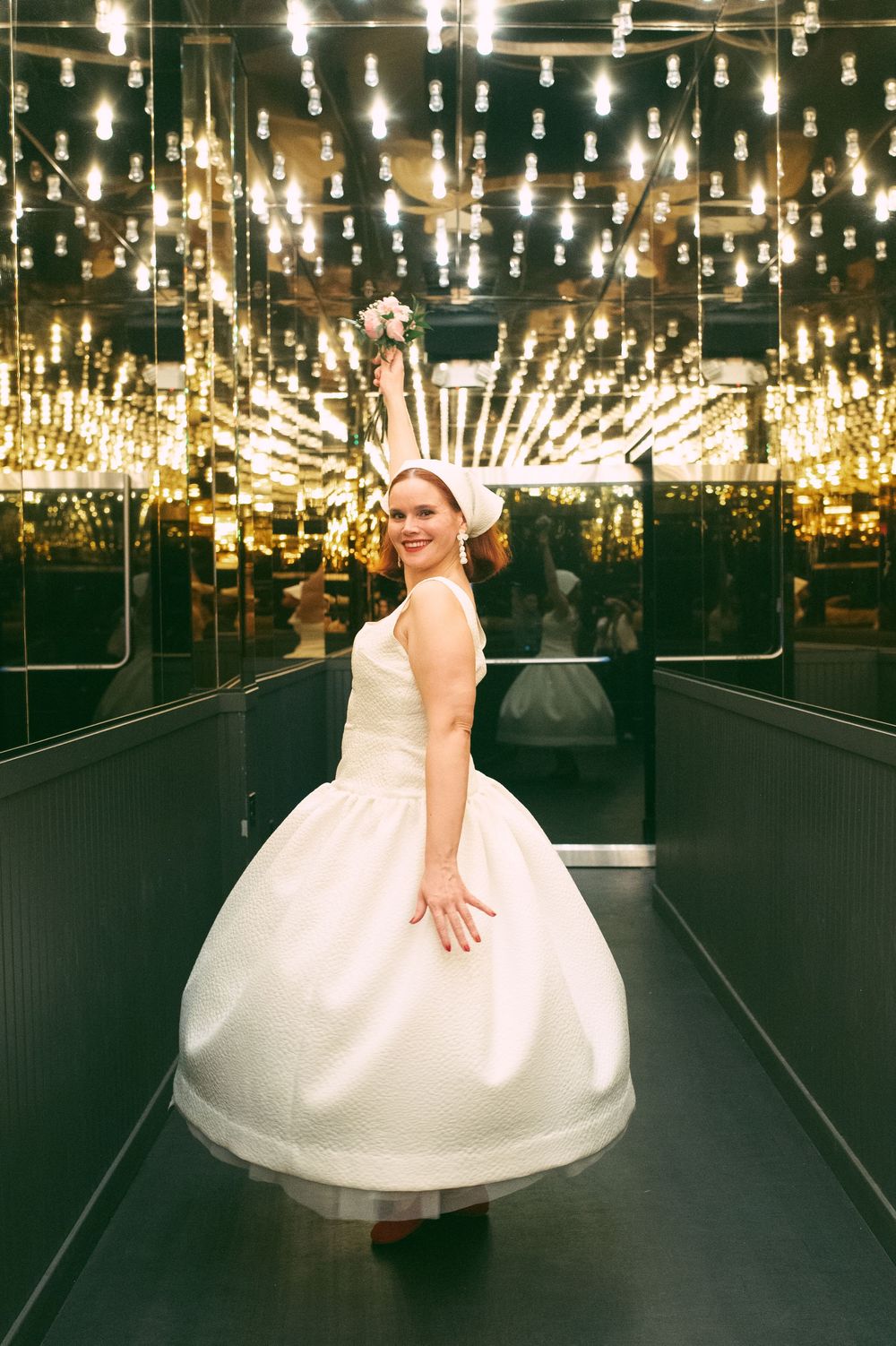 Vintage Vegas elopement photographer and super 8 videographer