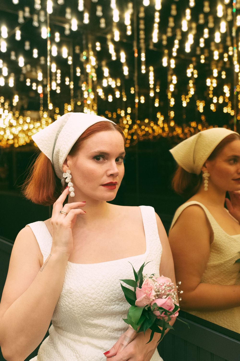 Vintage Vegas elopement photographer and super 8 videographer