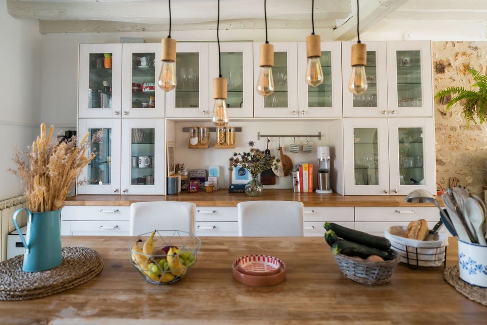 Cuisine pour shooting immobilier