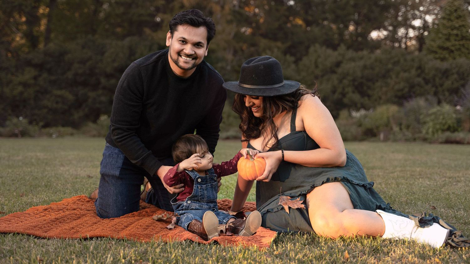 Family fun in the Green Spring Gardens in Alexandria, Virginia