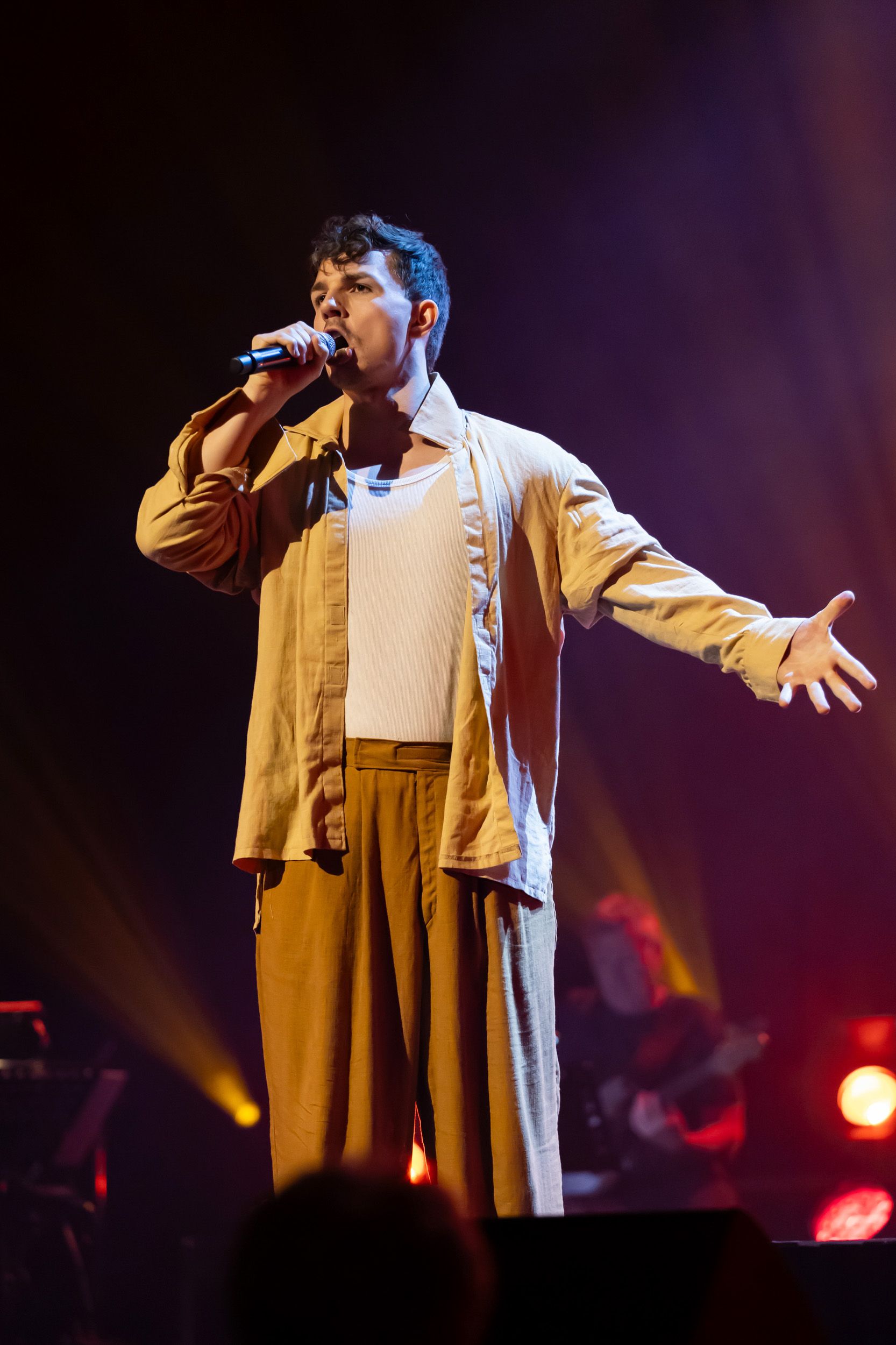 Jesus Christ Superstar av Tocca Entertainment I Linköping Konsert och Kongress. Martin Stokke Mathiesson som Jesus. Gethsemane.