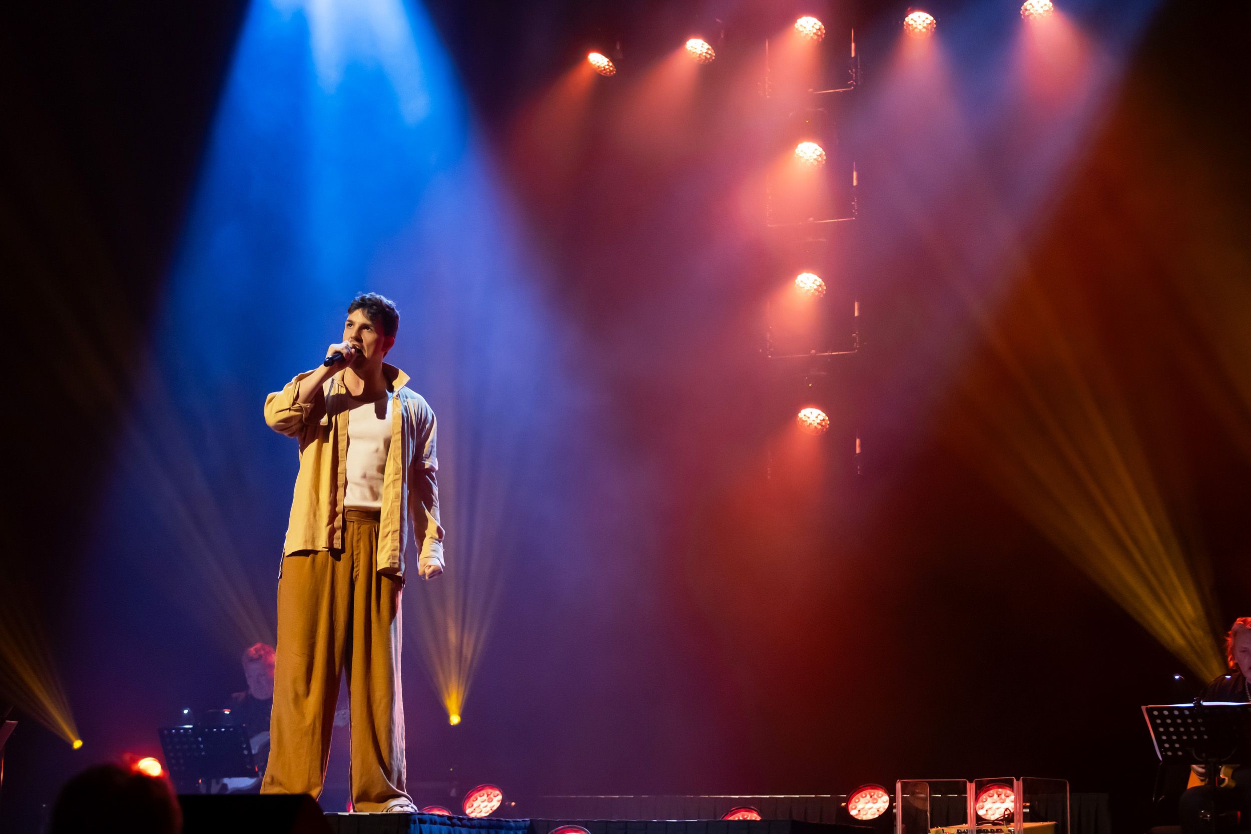Jesus Christ Superstar av Tocca Entertainment I Linköping Konsert och Kongress. Martin Stokke Mathiesson som Jesus. Gethsemane.