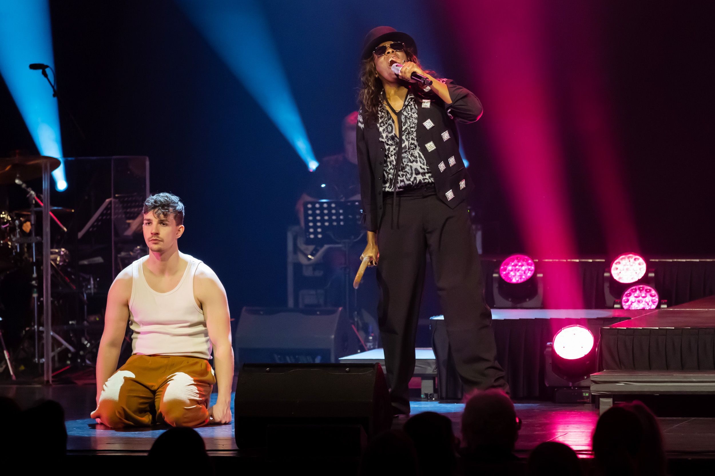 Jesus Christ Superstar av Tocca Entertainment I Linköping Konsert och Kongress John Alexander Eriksson som Herodes.