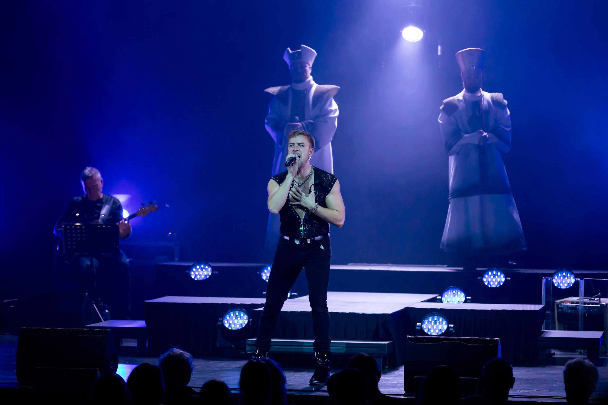 Jesus Christ Superstar av Tocca Entertainment I Linköping Konsert och Kongress på Påskafton 2026. Petter Snive som Judas.