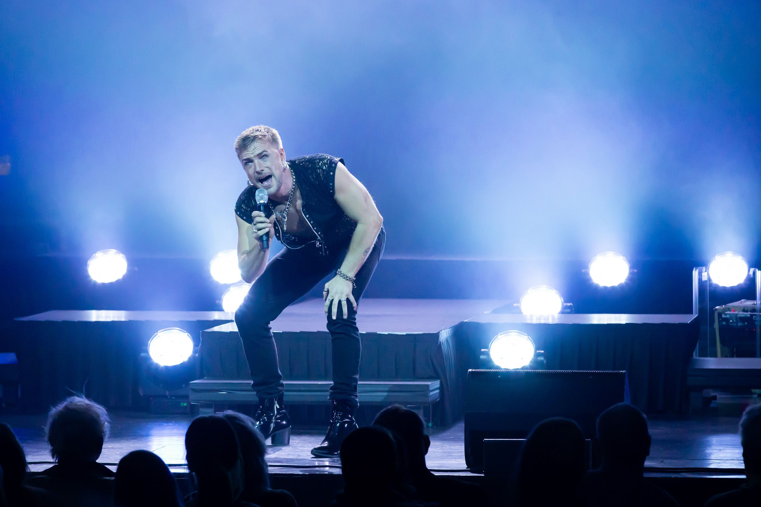 Jesus Christ Superstar av Tocca Entertainment I Linköping Konsert och Kongress på Påskafton 2026. Petter Snive som Judas.