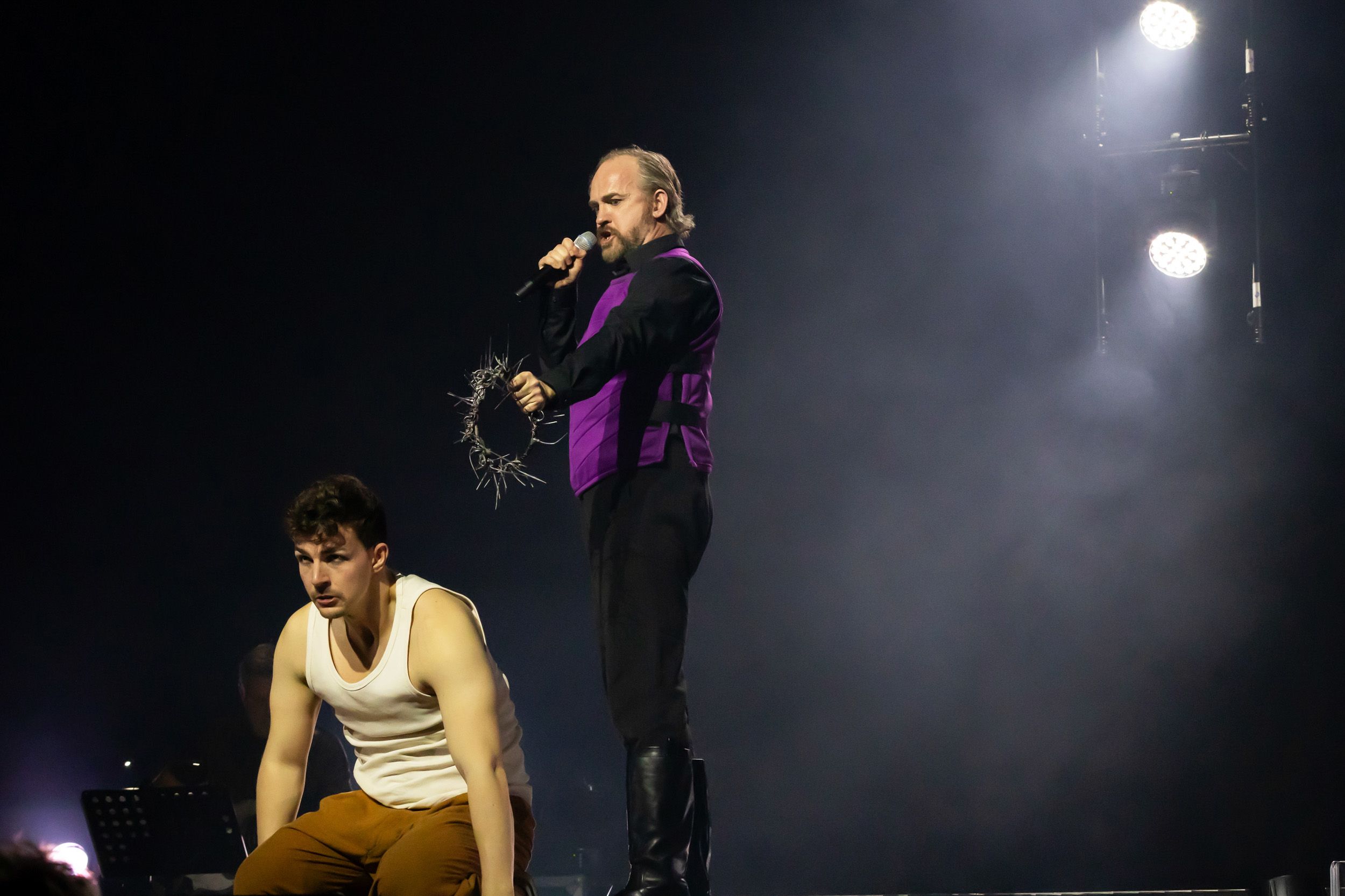 Jesus Christ Superstar av Tocca Entertainment I Linköping Konsert och Kongress på Påskafton 2026. Martin Stokke Mathiesen o Fredrik Lexfors.