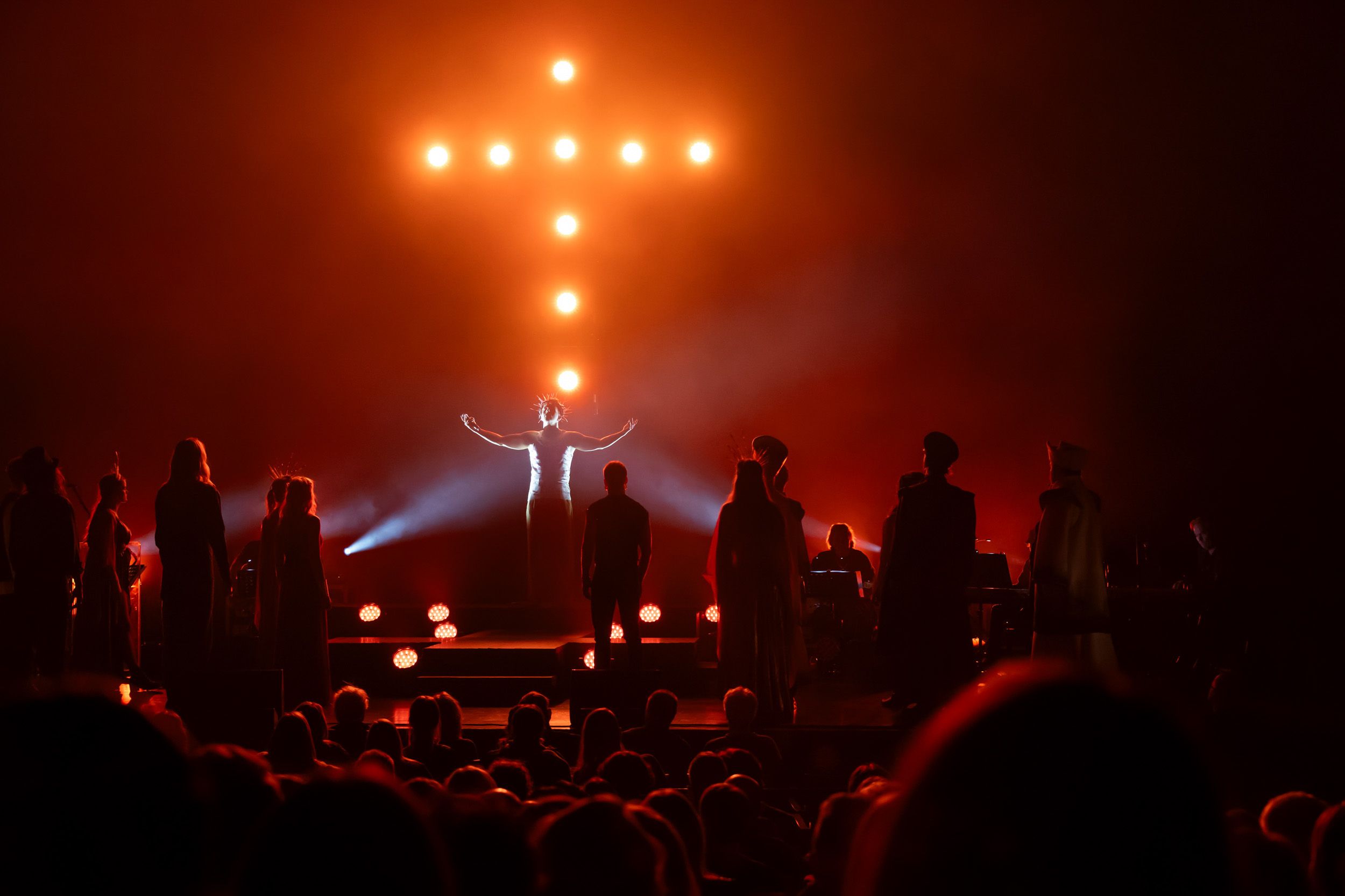 Jesus Christ Superstar av Tocca Entertainment I Linköping Konsert och Kongress på Påskafton 2026. Martin Stokke Mathiesen och Petter Snive.