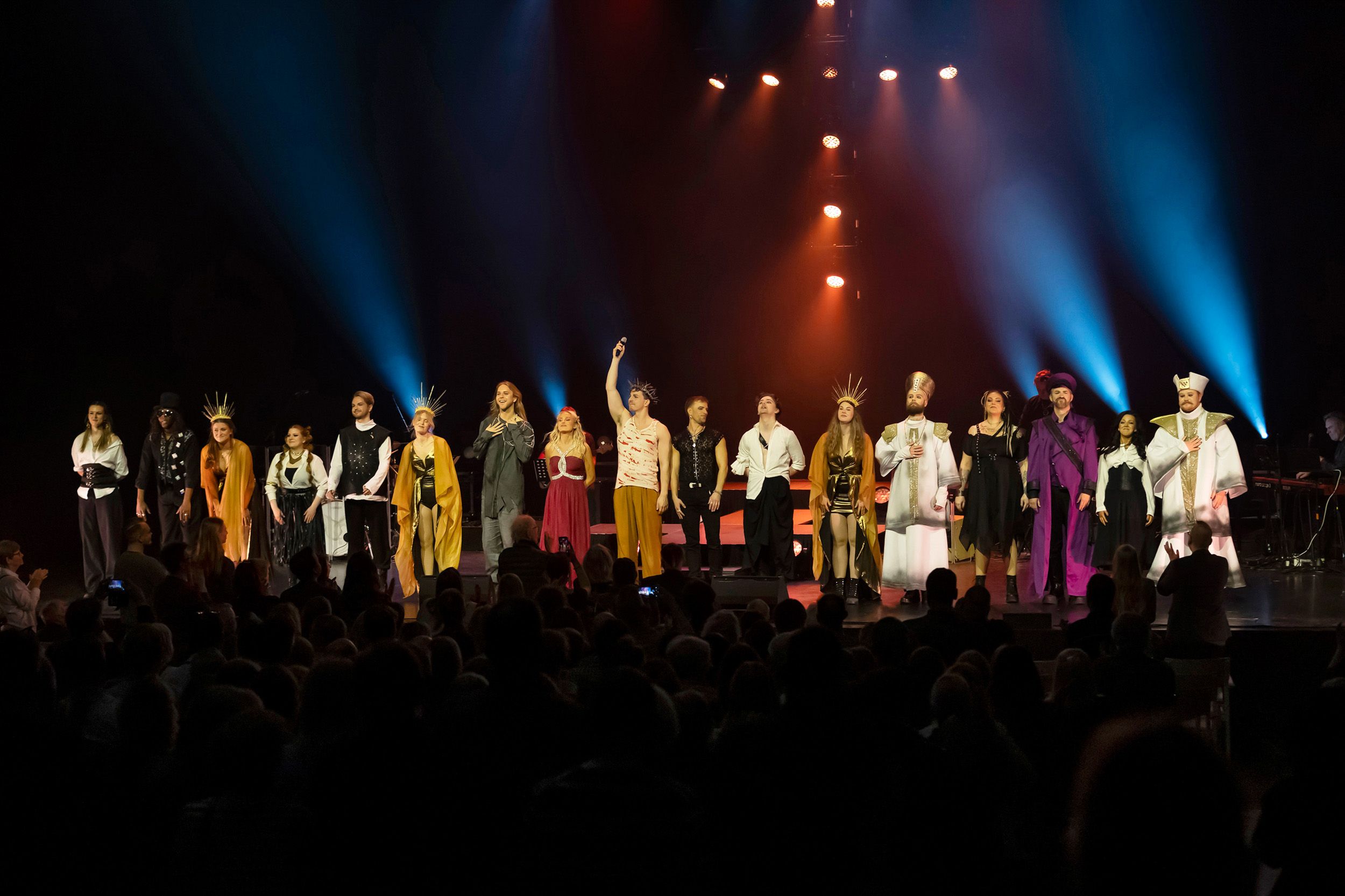 Jesus Christ Superstar av Tocca Entertainment I Linköping Konsert och Kongress på Påskafton 2026. Martin Stokke Mathiesen  och Petter Snive.