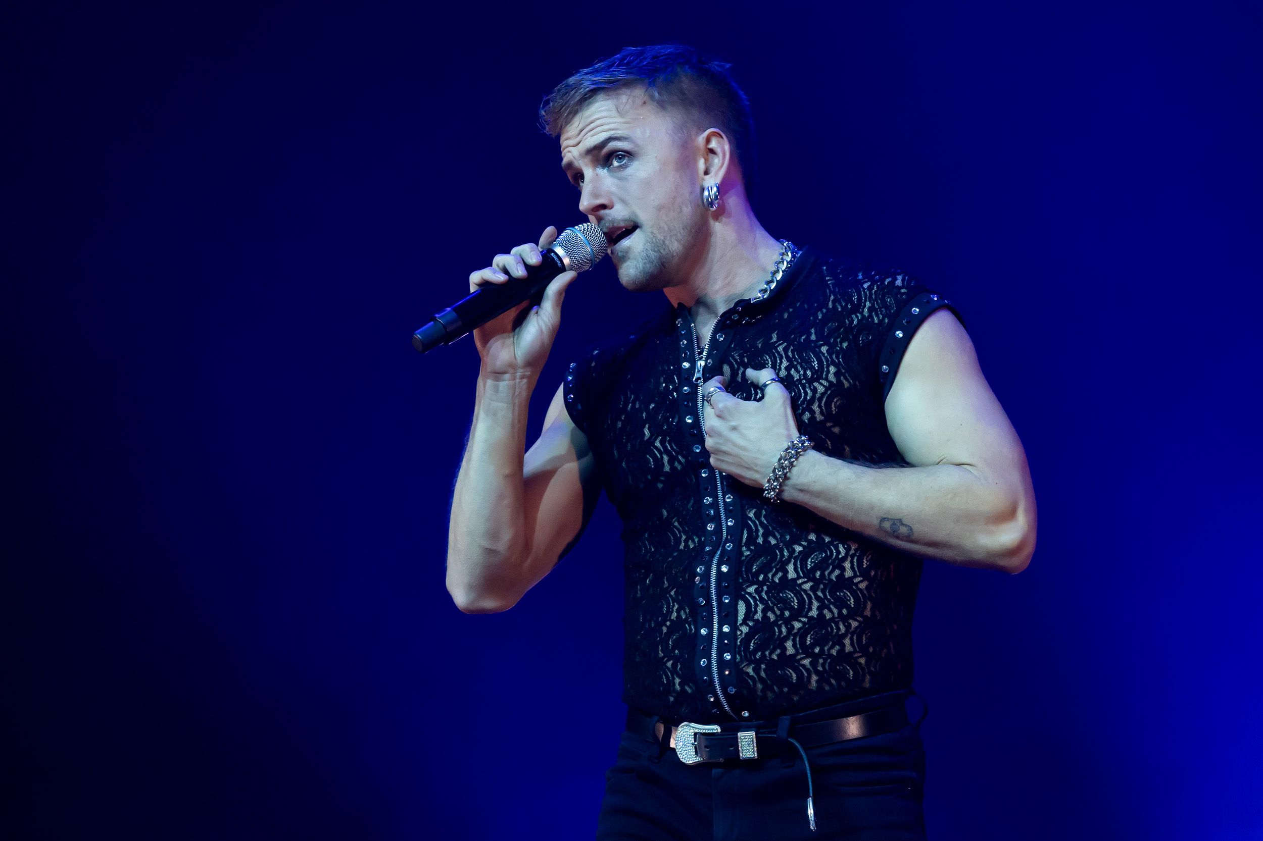 Jesus Christ Superstar av Tocca Entertainment I Linköping Konsert och Kongress på Påskafton 2026. Petter Snive som Judas.