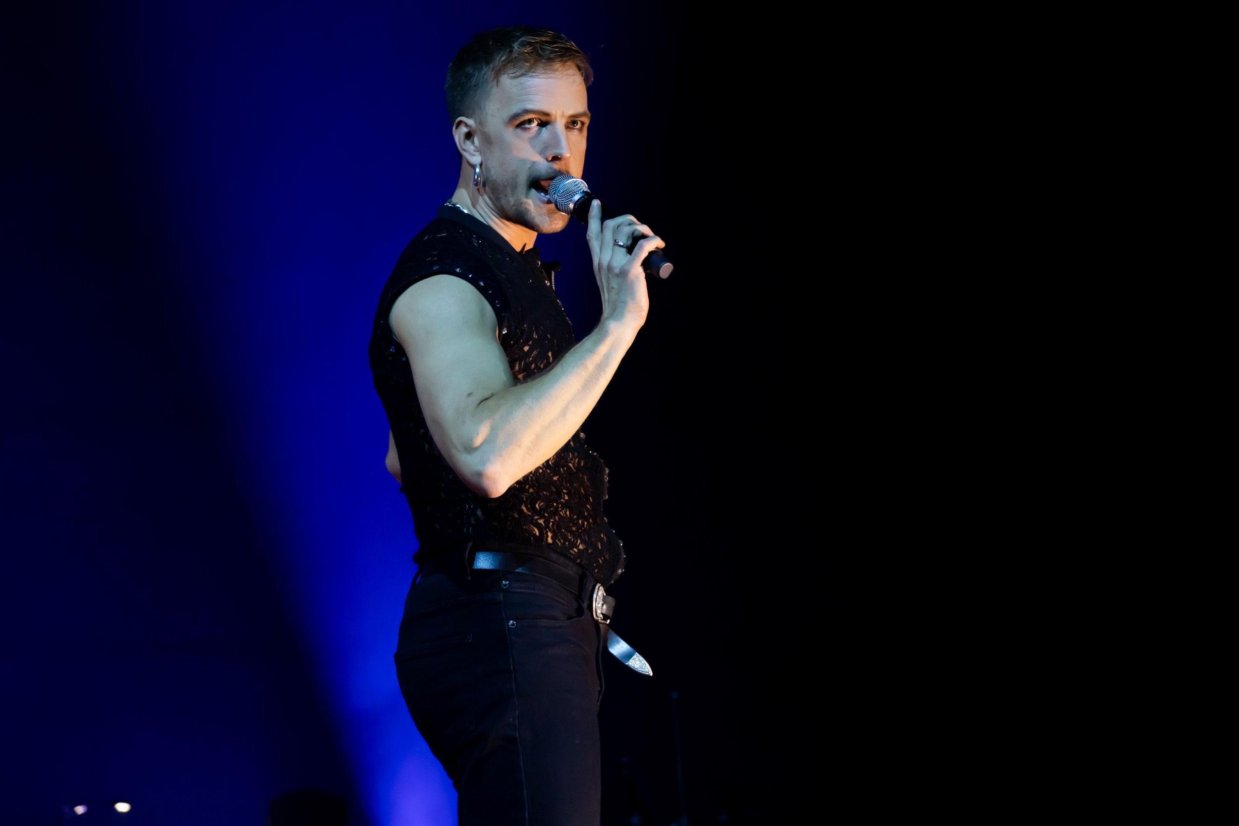Jesus Christ Superstar av Tocca Entertainment I Linköping Konsert och Kongress på Påskafton 2026. Petter Snive som Judas.