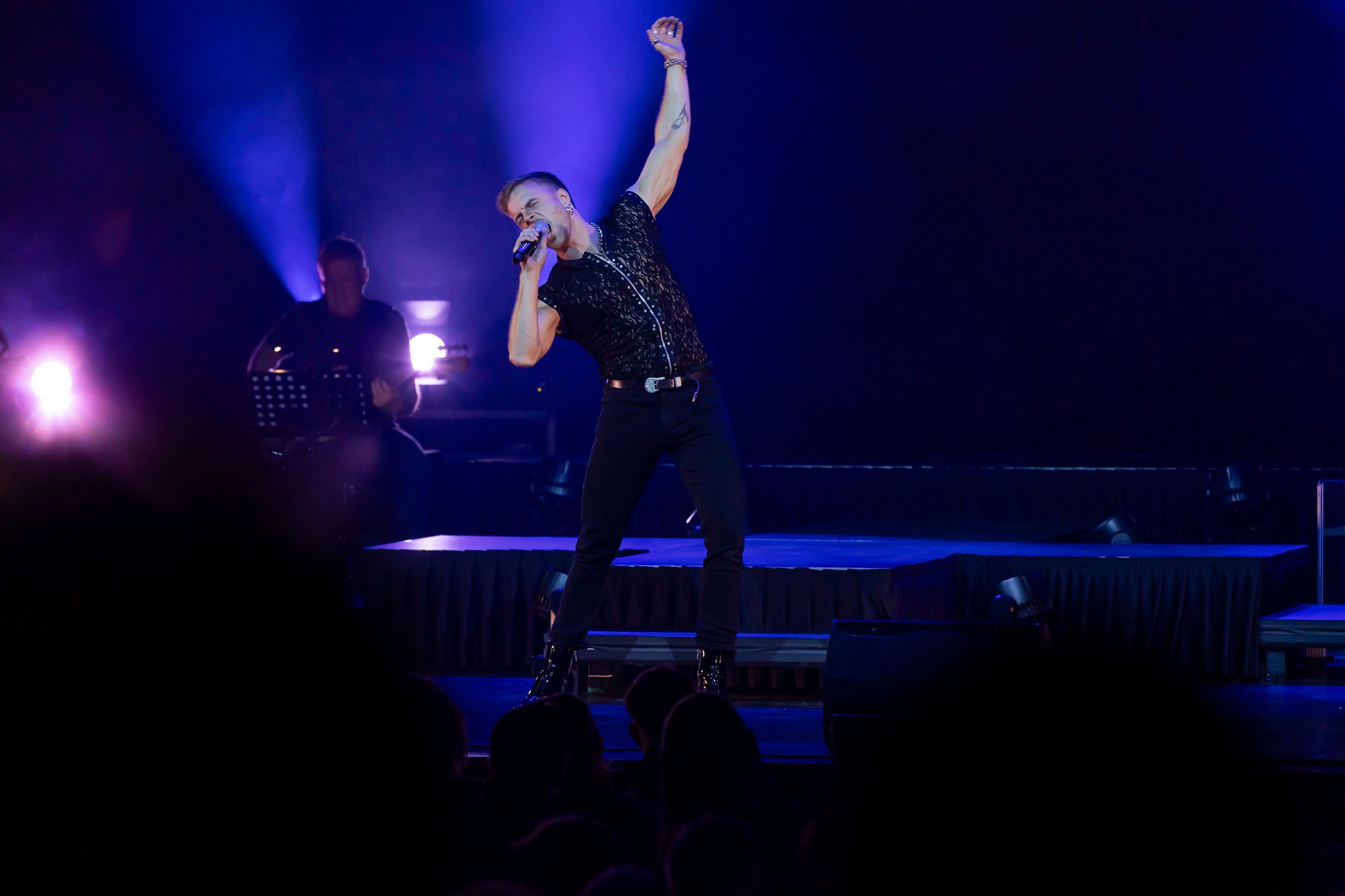 Jesus Christ Superstar av Tocca Entertainment I Linköping Konsert och Kongress på Påskafton 2026. Petter Snive som Judas.