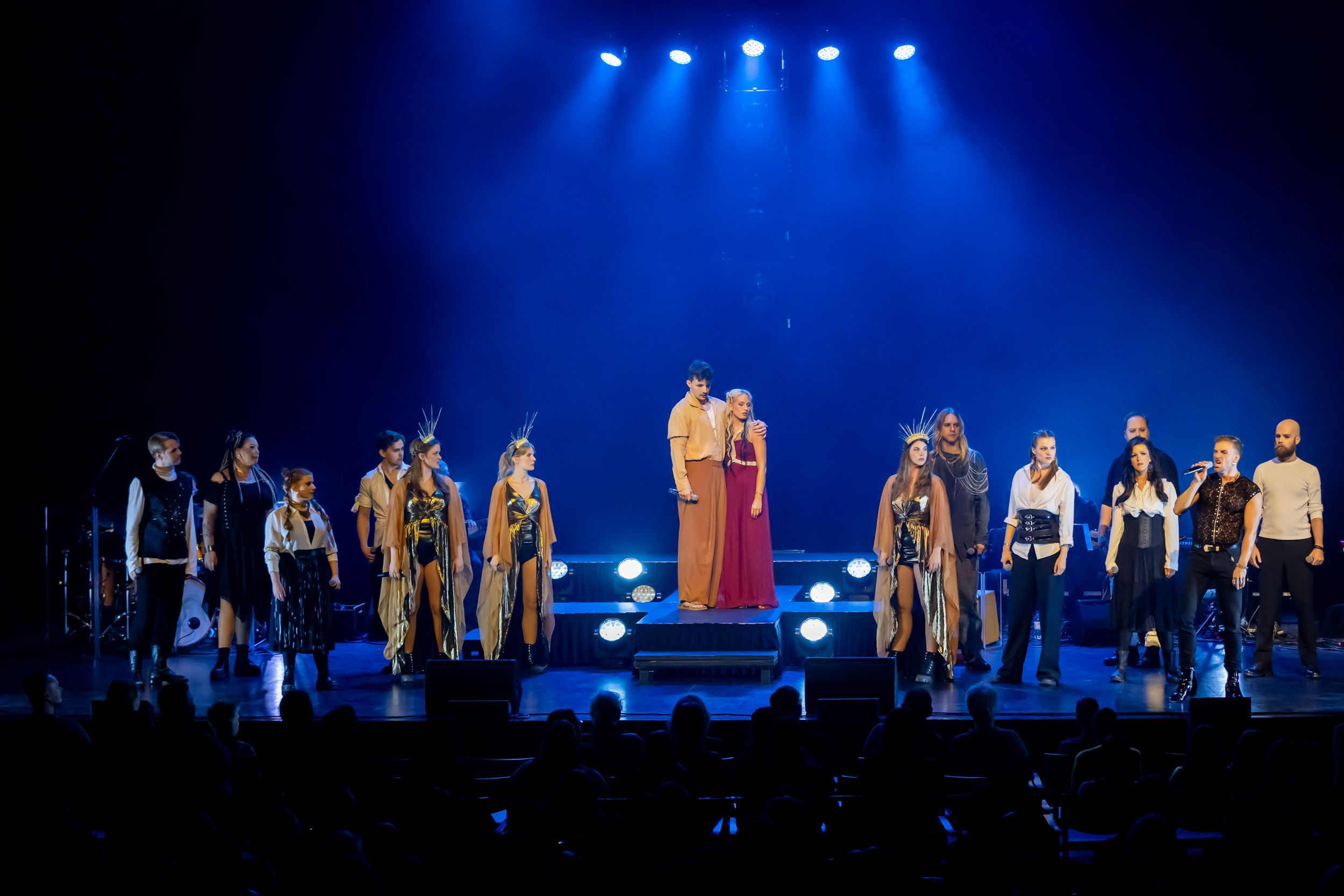 Jesus Christ Superstar av Tocca Entertainment I Linköping Konsert och Kongress. Martin Stokke Mathiesen Eleonor Léone Maria Magdalena.