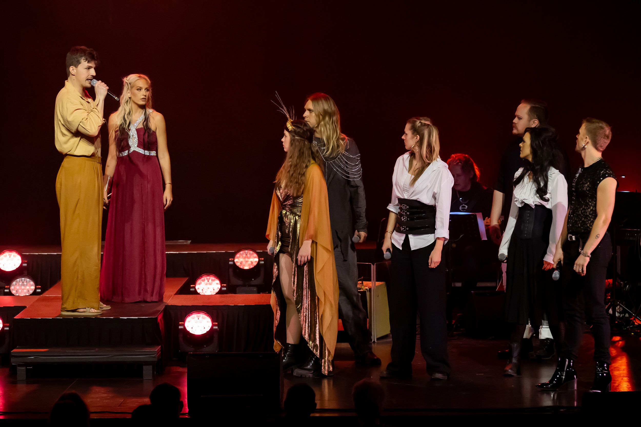 Jesus Christ Superstar av Tocca Entertainment I Linköping Konsert och Kongress. Martin Stokke Mathiesen Eleonor Léone Maria Magdalena.
