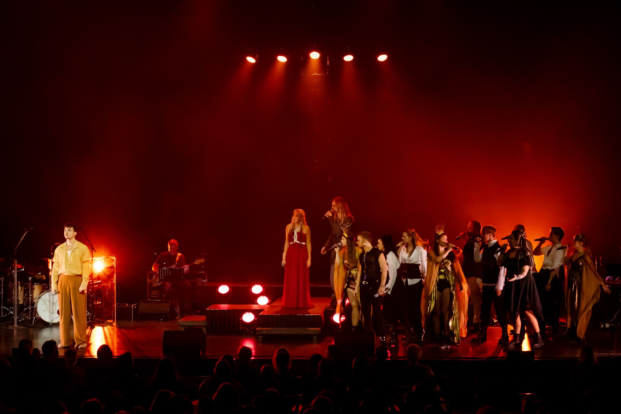 Jesus Christ Superstar av Tocca Entertainment I Linköping Konsert och Kongress. Ensemble.