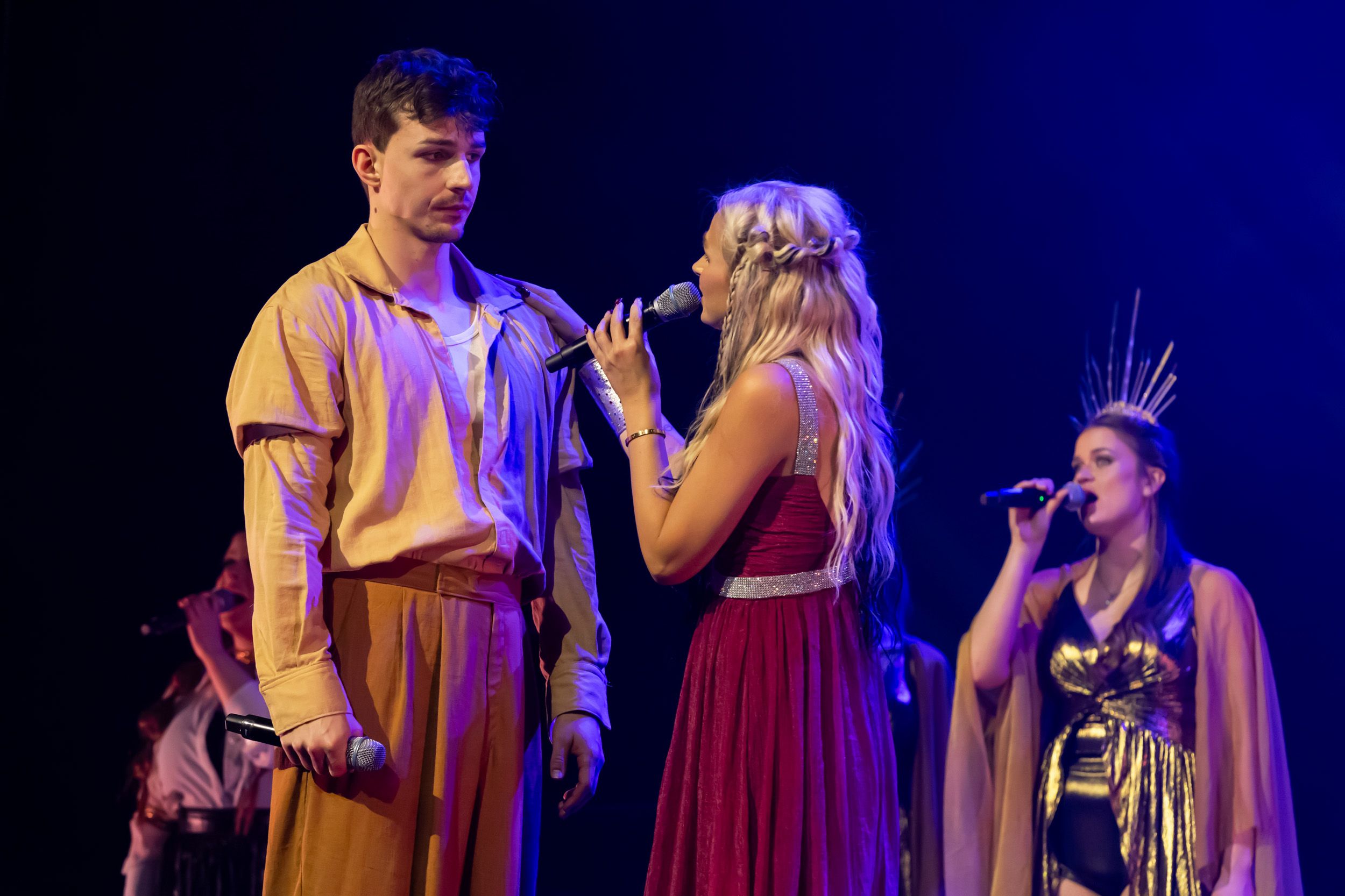 Jesus Christ Superstar av Tocca Entertainment I Linköping Konsert och Kongress. Martin Stokke Mathiesen och Eleonor Léone Maria Magdalena.