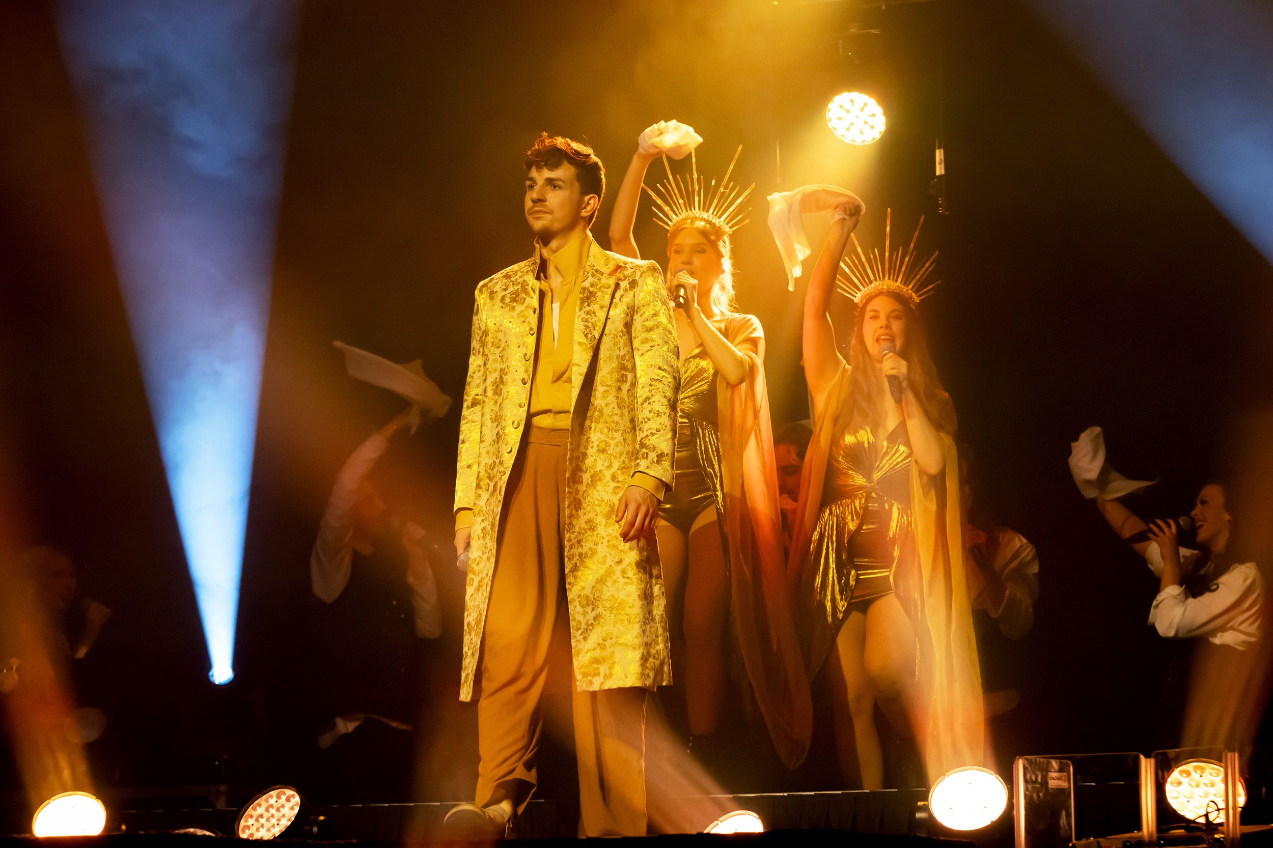 Jesus Christ Superstar av Tocca Entertainment I Linköping Konsert och Kongress. Jesus Martin Stokke Mathiesen.