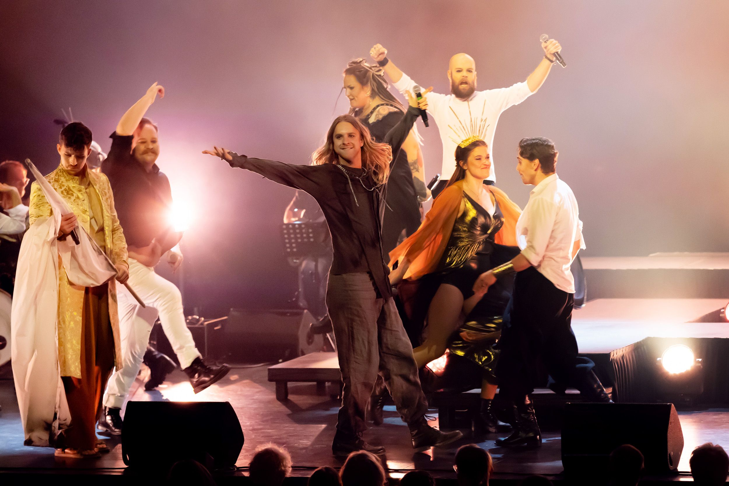 Jesus Christ Superstar av Tocca Entertainment I Linköping Konsert och Kongress. Karl Noremo som Simon.