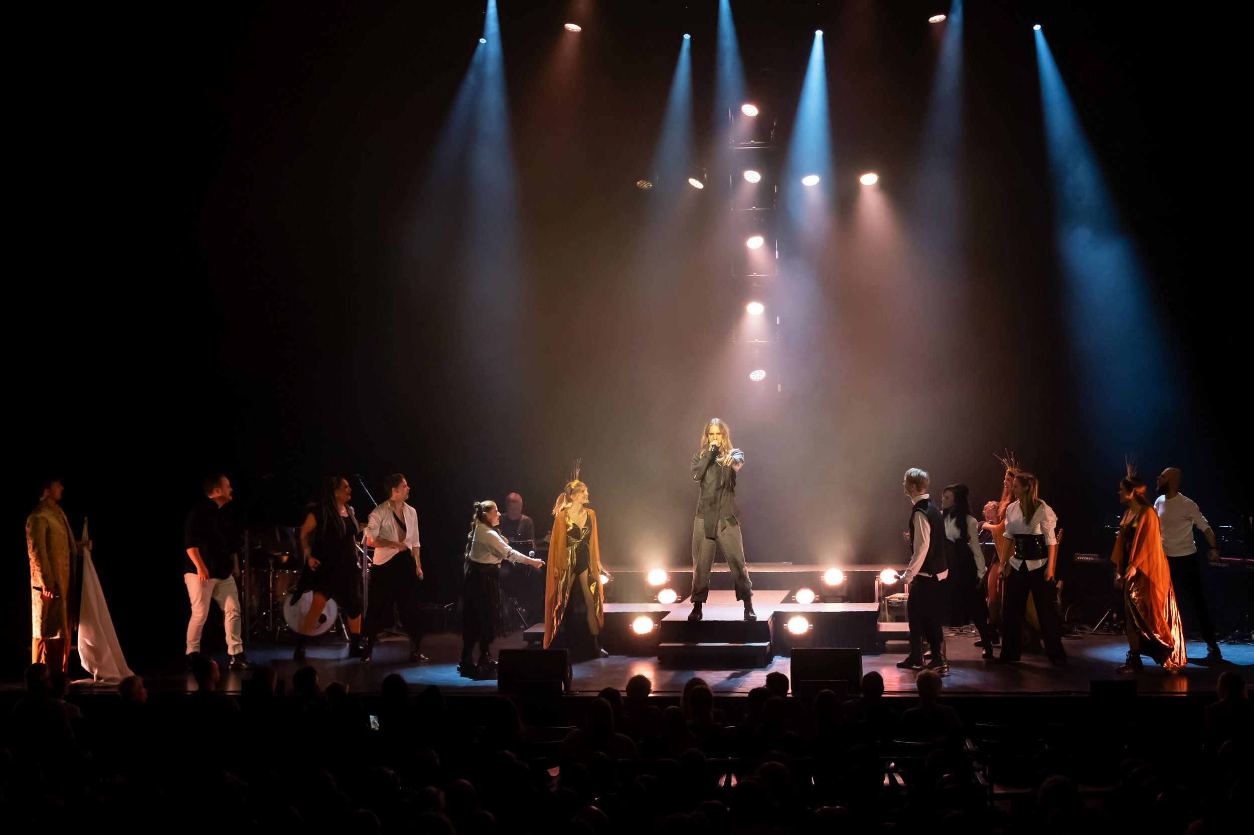 Jesus Christ Superstar av Tocca Entertainment I Linköping Konsert och Kongress. Karl Noremo som Simon.