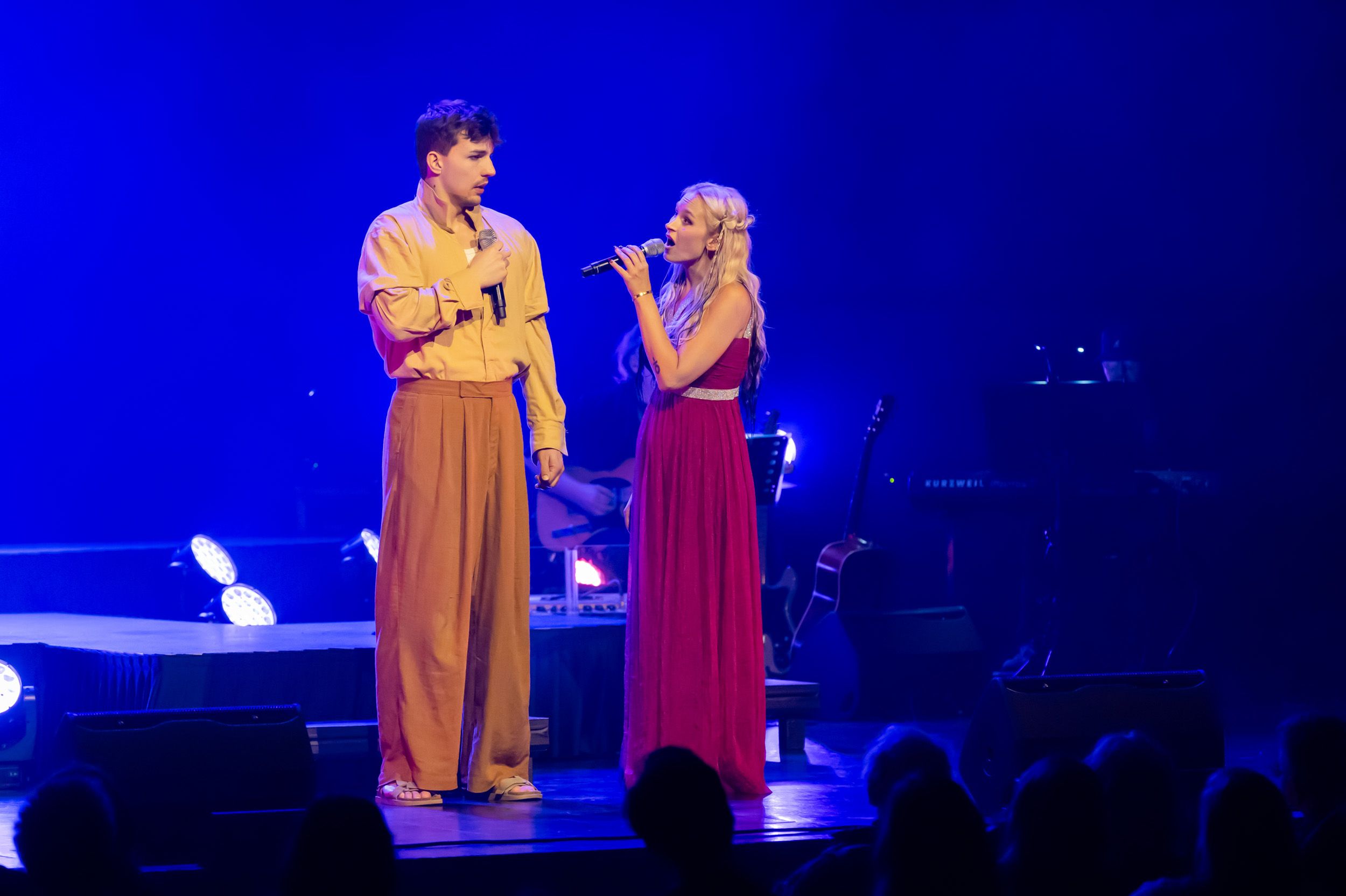 Jesus Christ Superstar av Tocca Entertainment I Linköping Konsert och Kongress. Eleonor Léone och Martin Stokke Mathiesen.