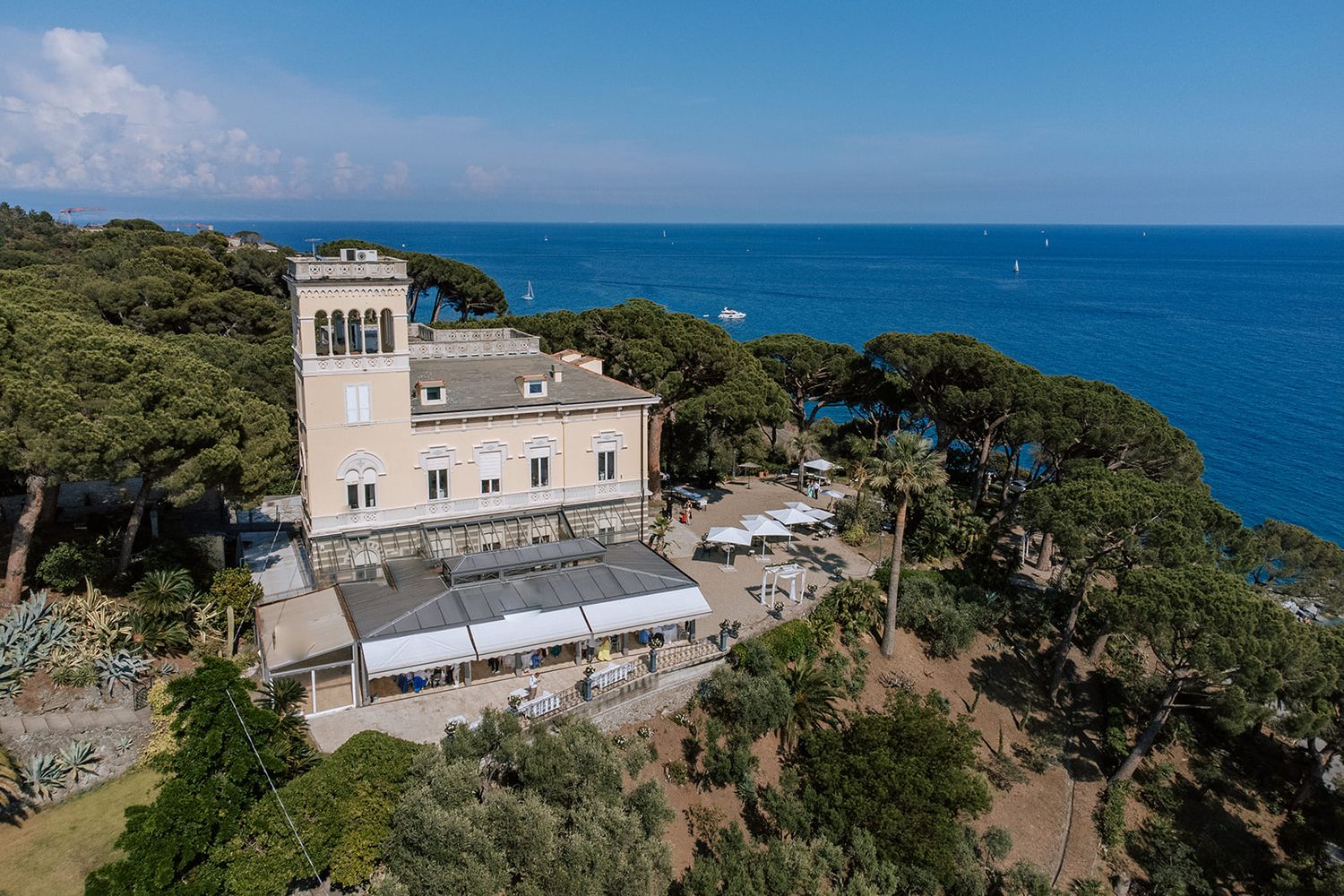 Villa Lagorio, a wedding venue in Celle Ligure on the Italian Riviera