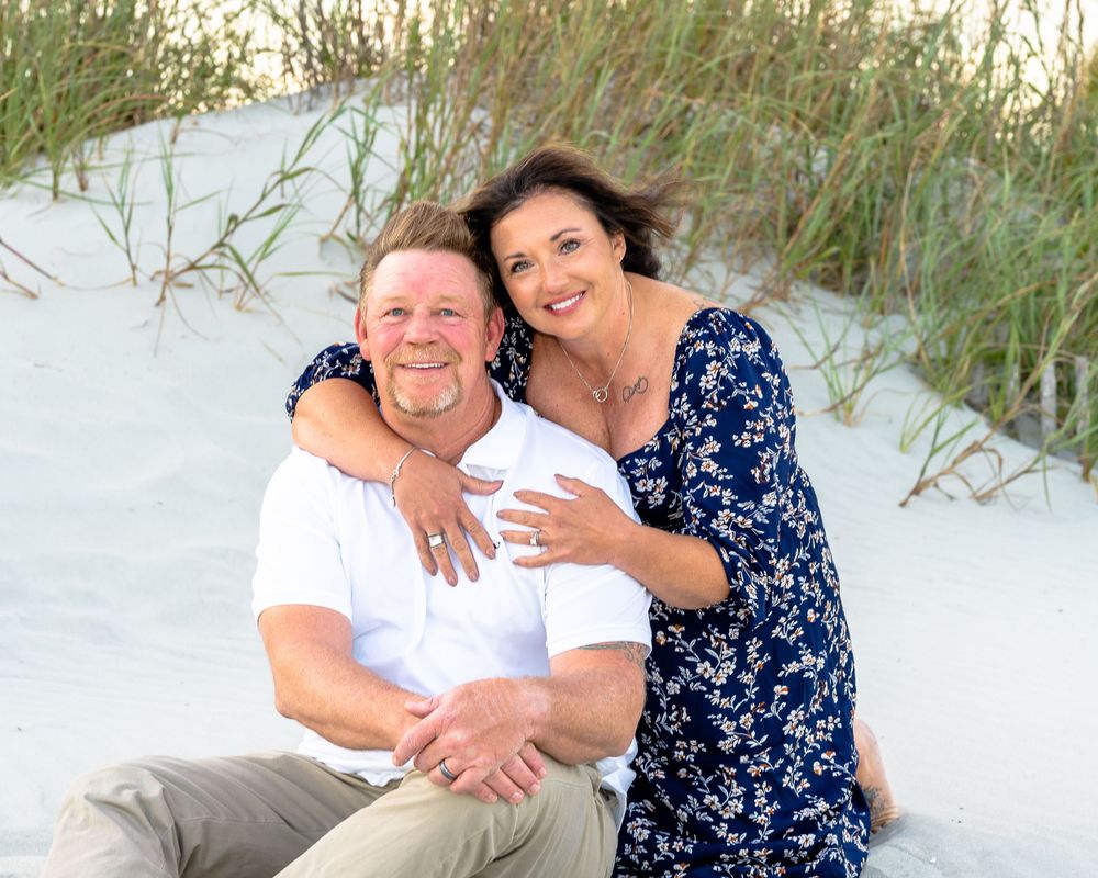 Couples engagement proposal photography Myrtle Beach