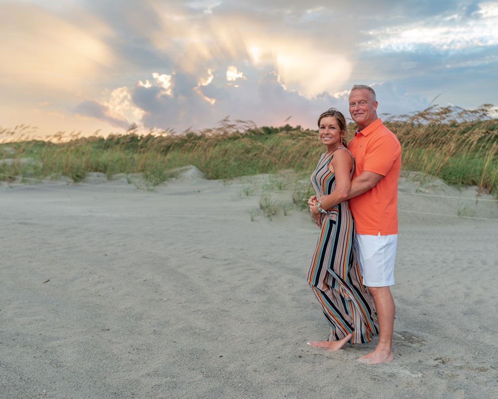 Couples engagement proposal photography Myrtle Beach