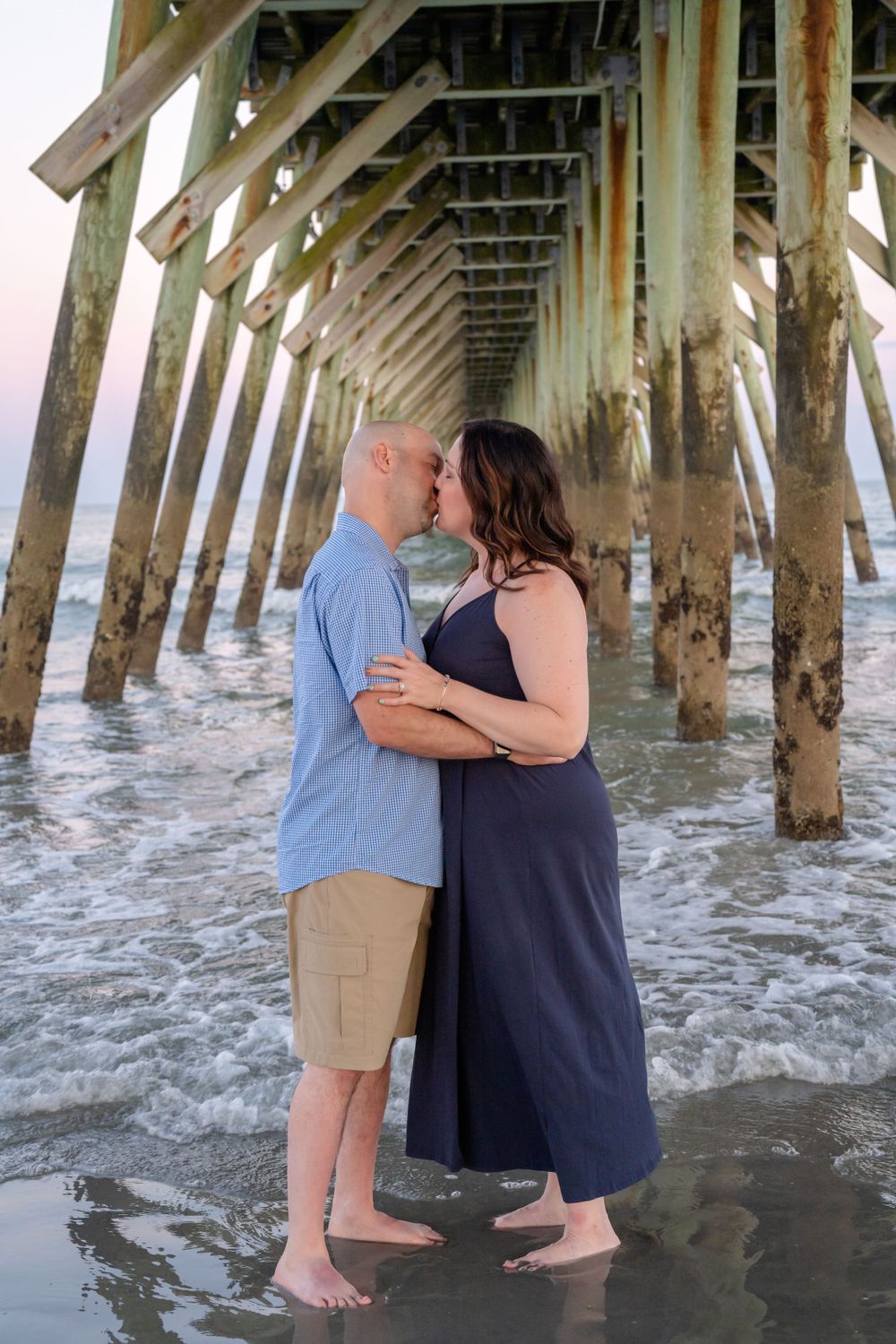 Couples engagement proposal photography Myrtle Beach