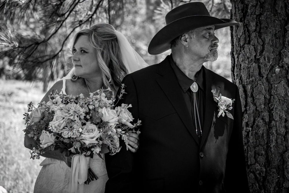 Bride & Groom taking their pre ceremony first look photos