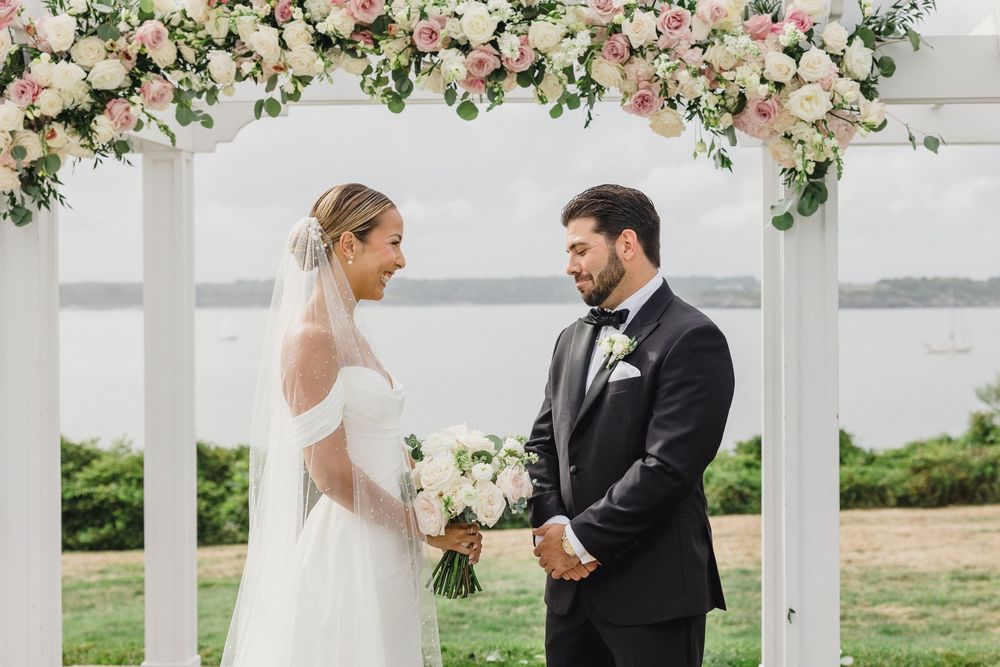 First look at OceanCliff Newport RI Wedding Photography