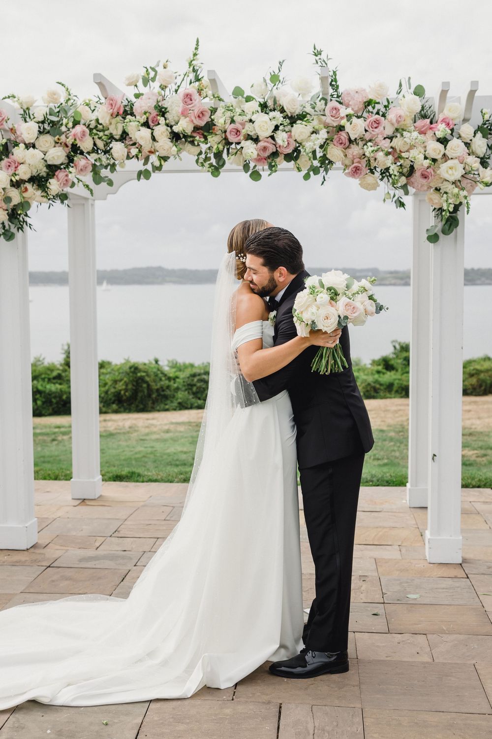 First look at OceanCliff Newport RI Wedding Photography