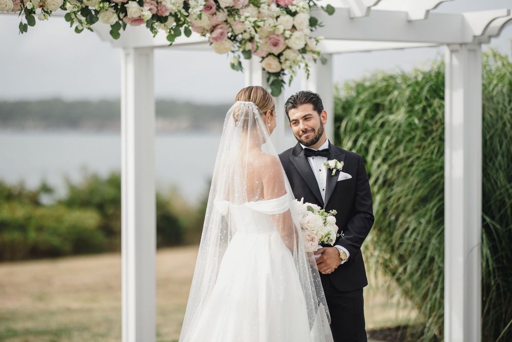 First look at OceanCliff Newport RI Wedding Photography