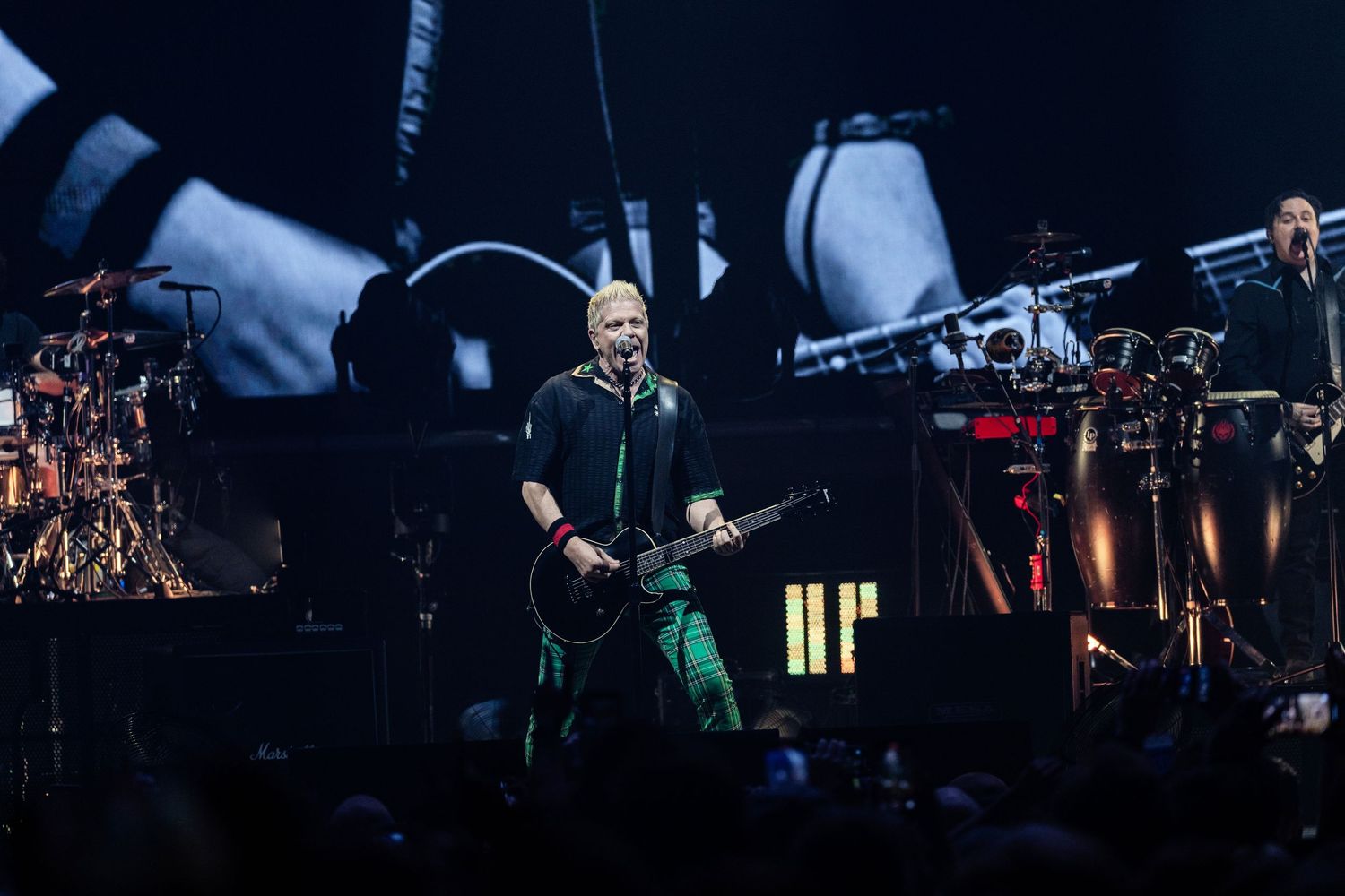 photograph of the Offspring live at the 3arena Dublin