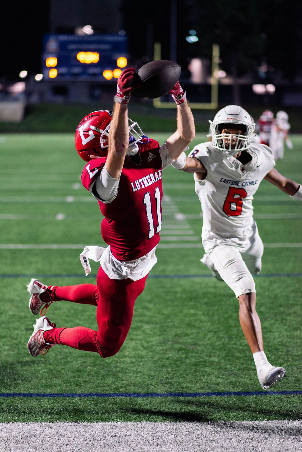 Orange Lutheran High School Football catch, 2025 season