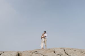 Beach engagement session, Nova Scotia, South Shore, East coast, Fog beach session, Ontario photographer, Nova Scotia Photographer, couple