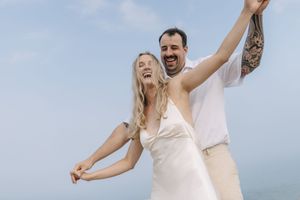 Beach engagement session, Nova Scotia, South Shore, East coast, Fog beach session, Ontario photographer, Nova Scotia Photographer, couple