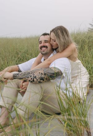 Beach engagement session, Nova Scotia, South Shore, East coast, Fog beach session, Ontario photographer, Nova Scotia Photographer, couple