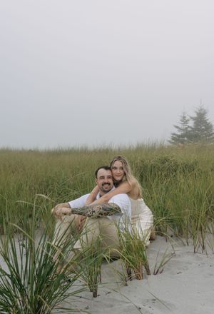 Beach engagement session, Nova Scotia, South Shore, East coast, Fog beach session, Ontario photographer, Nova Scotia Photographer, couple