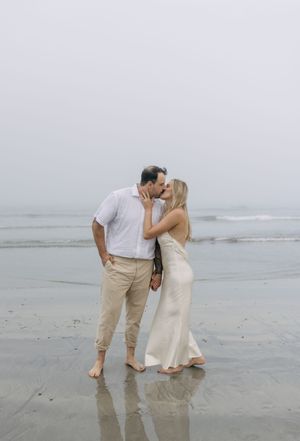 Beach engagement session, Nova Scotia, South Shore, East coast, Fog beach session, Ontario photographer, Nova Scotia Photographer, couple