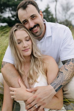 Beach engagement session, Nova Scotia, South Shore, East coast, Fog beach session, Ontario photographer, Nova Scotia Photographer, couple
