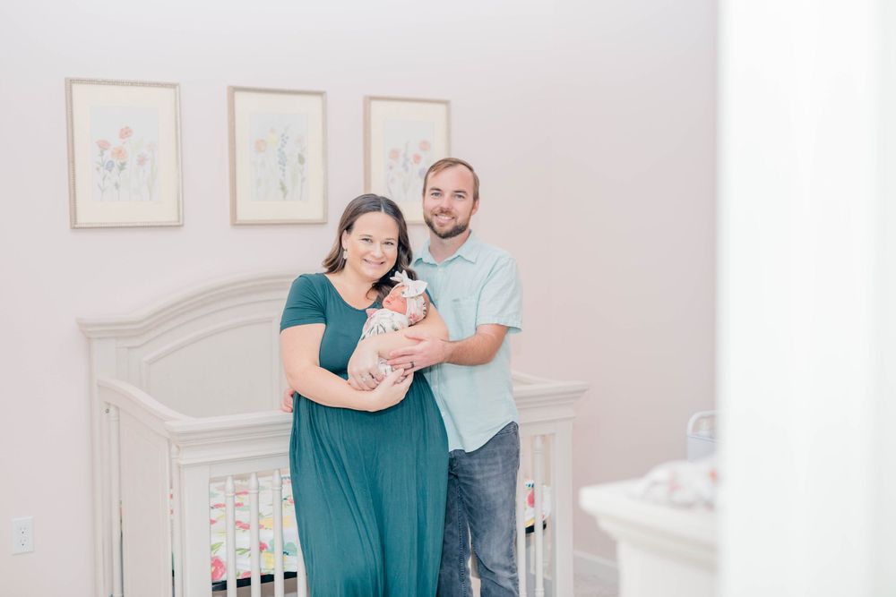 Lifestyle newborn session