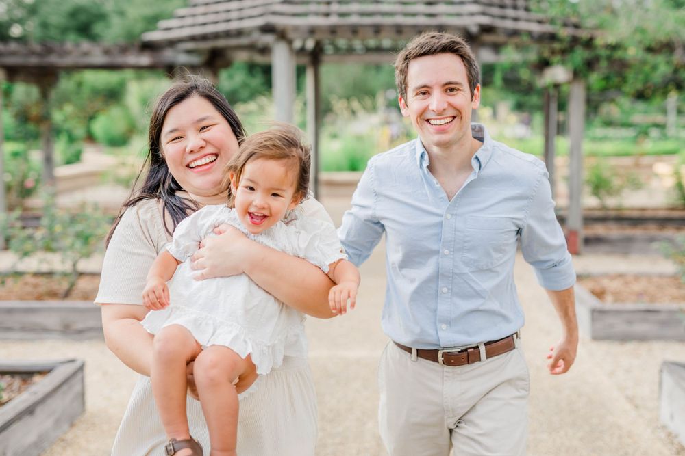 Lianas family session in the gardens