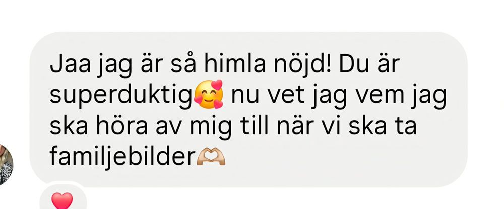 positiva omdömen, positiva recensioner, nöjda kunder, memoriesbym.se, fotograf i västerås