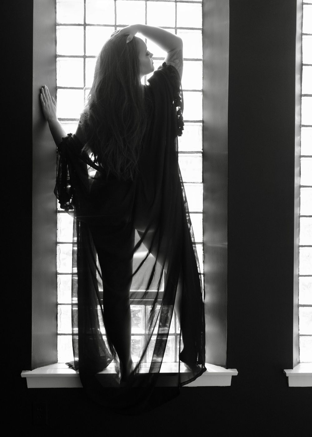 Empowering feminine portraiture and luxury boudoir artwork by Shira W Rose in Raleigh.