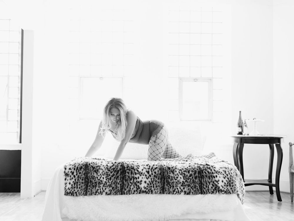 Empowering feminine portraiture and luxury boudoir artwork by Shira W Rose in Raleigh.