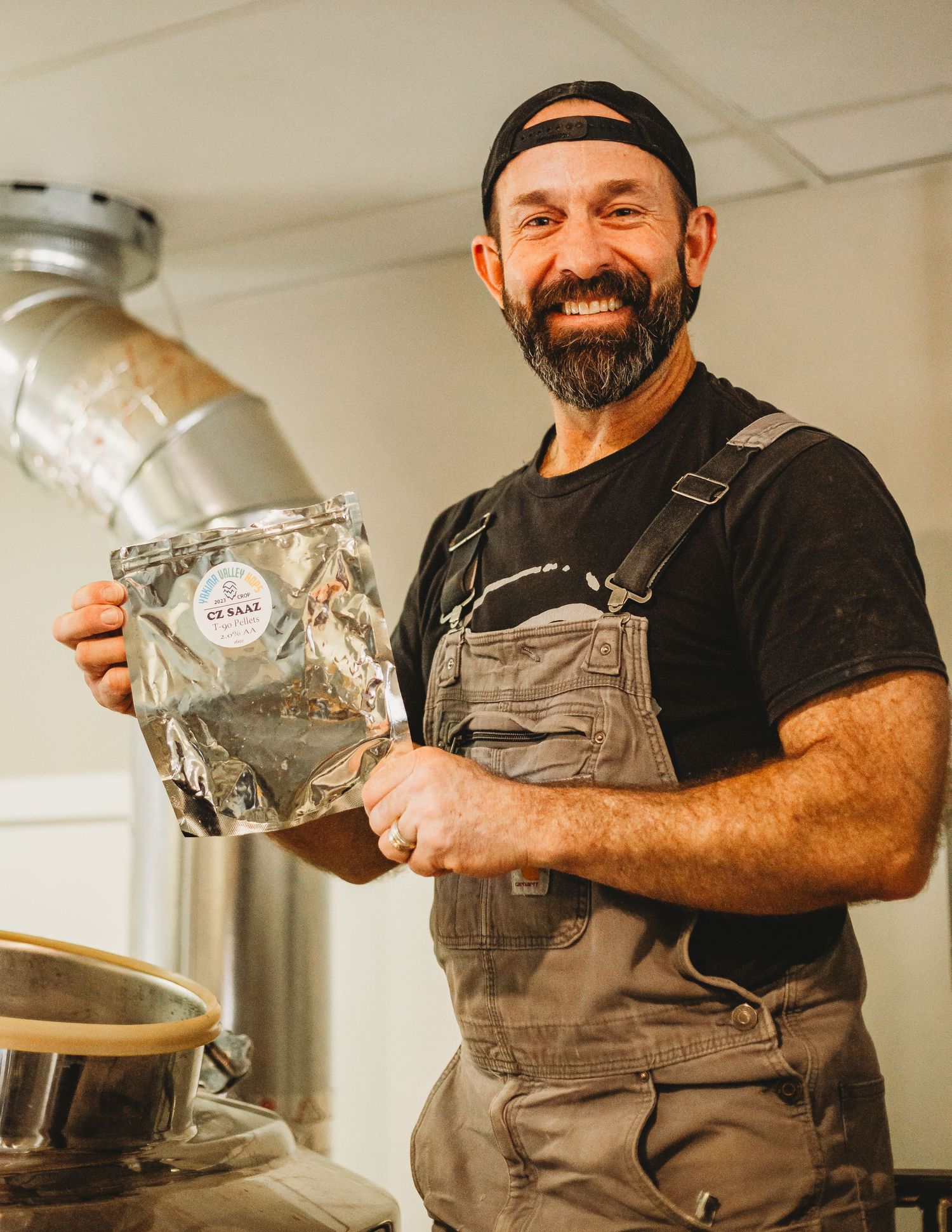 Brewer smiling for a photo