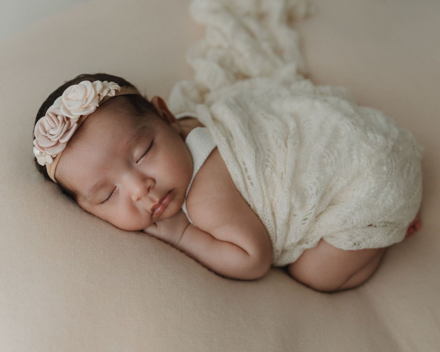 Baby only image during Embrace session with KP Portraits motherhood photographer