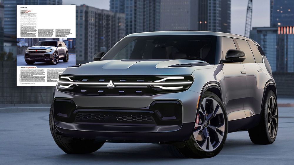 A sleek gray Dacia electric SUV concept car parked in front of a modern cityscape with tall buildings in the background.
