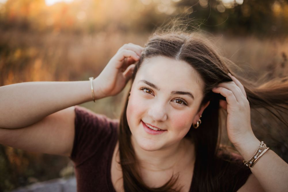 Senior girl photography in Zionsville, Indiana