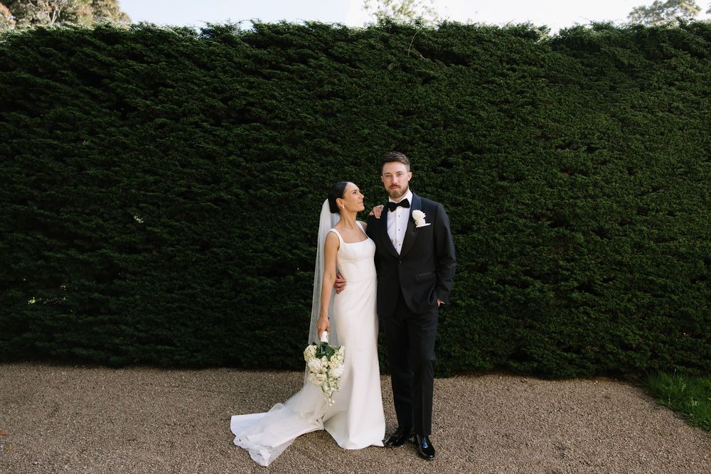 Editorial and romantic wedding photos at a Merricks Store Wedding on the Mornington Peninsula