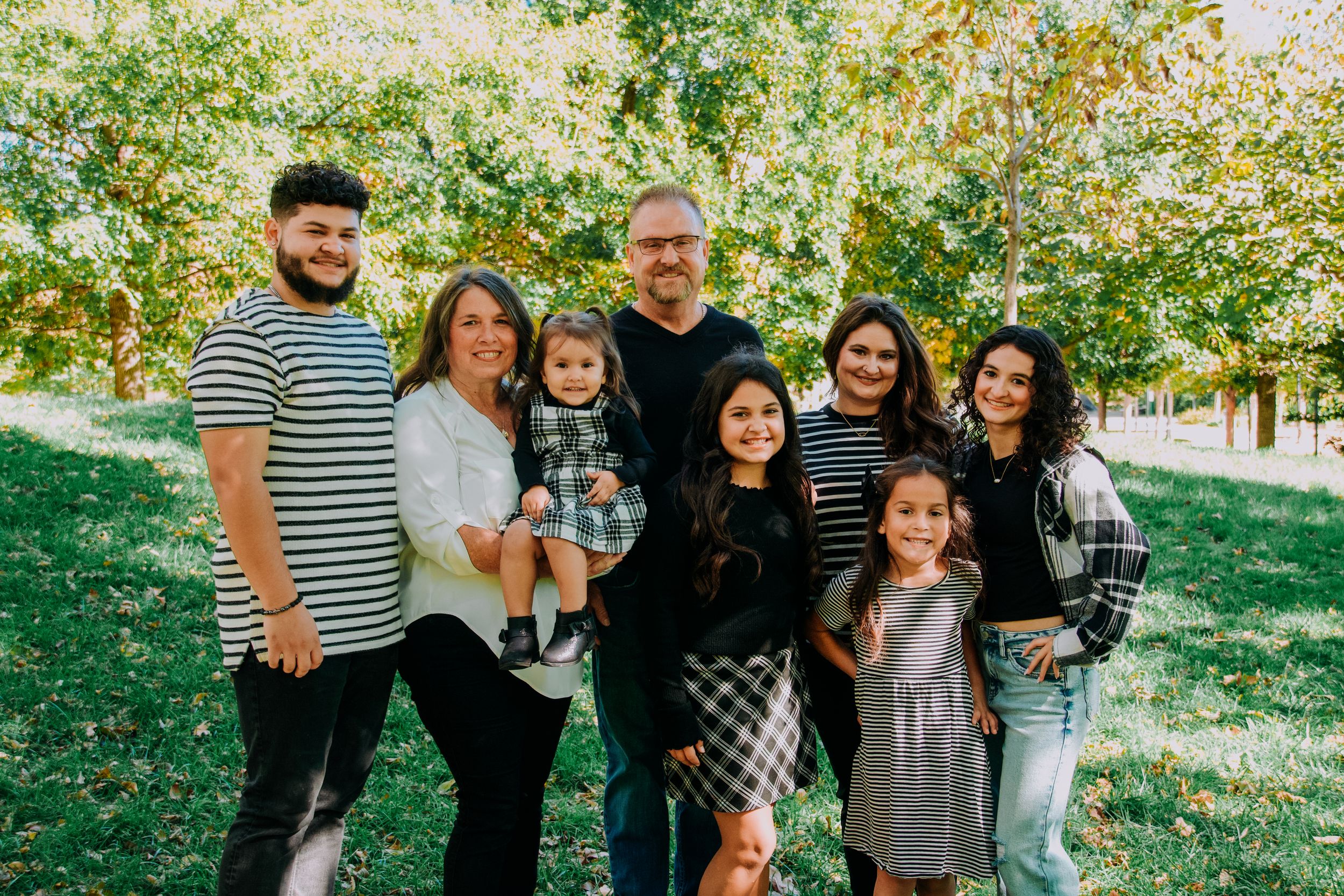 Family Downtown OKC Happy Group Cayna Hunter Photography